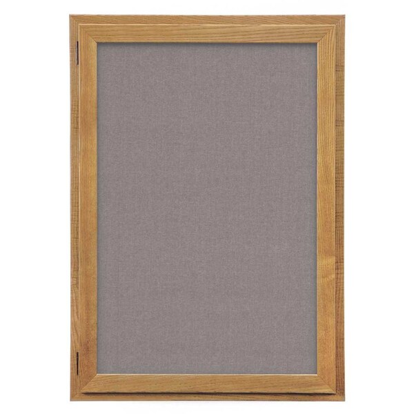 Outdoor Enclosed Combo Board, 72"x36", Black Frame/Burgundy & Burgundy